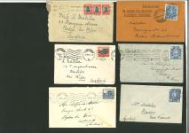 Stamp of South Africa » Union & Republic of South Africa South Africa 1910-45 covers to Baden Austria