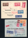 Stamp of Romania » Later Issues 1929-1935 Lot of 5 airmail items from Bucharest to Germany