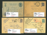 Stamp of Romania » Later Issues 1940-1944 Romania WW2: 12 military mail sent by soldiers in Bessarabia, Ukraine, Transnistria, Russia, Crimea, Romania and Hungary