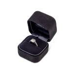 Stamp of Feldman International Auctions TIFFANY&CO. , bague diamant platine