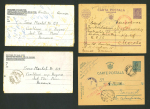 Stamp of Romania » Later Issues 1942-1948 Lot of 9 WW2 internees/ POW in Great Britain, Russia