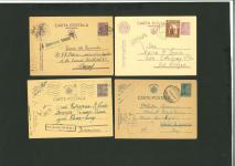Stamp of Romania » Later Issues 1941-1944 lot of 8 WW2 censored items from the Eastern Front from Transnistria, Bessarabia, Bukovina