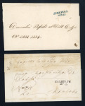Stamp of Romania » Postal History 1858/1861 Prephilatelic Wallachian covers bearing cyrillic handstamps of BEKETU, KARAKALU, SEVERINU & KALAFATU