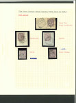 Stamp of Great Britain » 1855-1900 Surface Printed » 1880-81 Provisional Issue and 1881 1d Lilac 1881 1d lilac used abroad cancels group