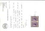 Stamp of Austria » 1890-1918 Issues  Austria Österreich 1908 50H, 60H und 1K, je waagr. + senkr. Paar