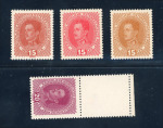 Stamp of Austria » 1890-1918 Issues  Austria Österreich 1917-18 Kaiser Karl 15H Essays und 20H Farbprobe