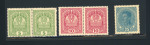 Stamp of Austria » 1890-1918 Issues  Austria Österreich 1916-18 Kriegspropagandafälschung 5H, 10H, 25H