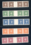Stamp of Austria » 1890-1918 Issues  Austria Österreich 1916 Zeitungsmarken 2H bis 30H in Zwischenstegen **