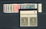 Stamp of Austria » 1890-1918 Issues  Austria Österreich 1913 kpl. Satz UNGEZÄHNT +