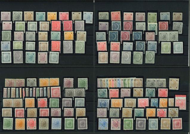 Stamp of Austria » Collections and Lots  Austria Österreich 1890-1918 Lot mit besseren W.