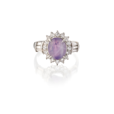 Stamp of Feldman International Auctions Bague saphir étoilé