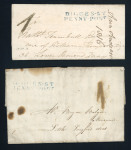 Stamp of Ireland » Postal History (Arranged alphabetically by County) Dublin - Digges Street: 1816 Small neat folded entire