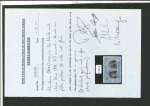 Stamp of Rhodesia 1910-1913 2/- black and China-blue, mint with full gum