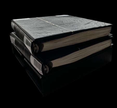 Stamp of Syria » Collections, lots etc. 1958-91 collection of mint NH in 2 boxed hingeless Lindner albums