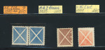 Stamp of Austria » 1858 Issue Austria Österreich 1859 Lot kleine Andreaskreuze