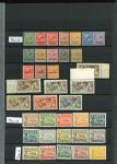 Stamp of Nauru Nauru 1916-35 mint range on double sided stock sheet