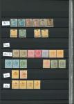 Stamp of Malaysia » Straits Settlements Straits Settlements 1867-80 mint (mostly unused) range on stock sheet