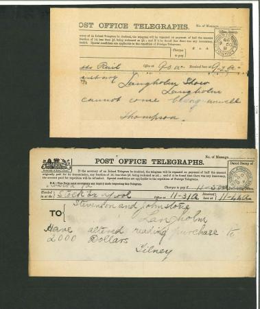 Stamp of Great Britain » Collections 1839-50 Scottish Postal History: Mixed lot including