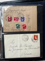 Stamp of Italy » Italy and Areas Collections and Lots Italy 2 albums States to 1930s postal history