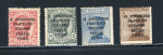 Stamp of Italy » Regno d'Italia Italy 1922 Trieste Congres set of 4 mnh