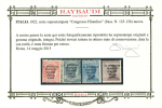 Stamp of Italy » Regno d'Italia Italy 1922 Trieste Congres set of 4 mnh