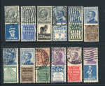 Stamp of Italy » Regno d'Italia » Pubblicitari Italy 1924-25 Publicity stamps set mint used or saggio