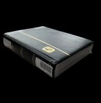 Stamp of Great Britain » Collections 1857 to 1992 mint "Investment accumulation" of 60 single items or sets in a black stock book