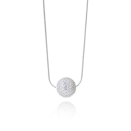 Stamp of Feldman International Auctions Pendentif sphère diamants