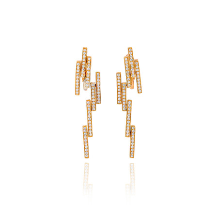 Stamp of Feldman International Auctions Boucles d'oreilles articulées