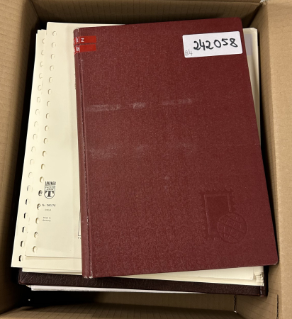 Stamp of Large Lots and Collections » Late Lots Switzerland 1862-1980 +- Reichh. Dublettenbestand in 4 Alben und div. Blättern