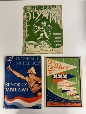 Stamp of Olympics » 1928 Amsterdam 1928 Amsterdam 2 music scores and St Moritz/Amsterdam report