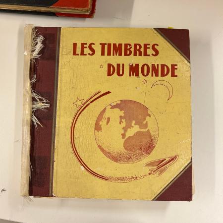 Stamp of Large Lots and Collections All World : 1870-1970, in a big album mint and used