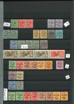 Stamp of Ireland » Collections Ireland 1922-35 range of mint overprints on stocksheets