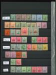 Stamp of India » Collections, Lots etc. 1887-1935 Convention States mint collection on stock pages