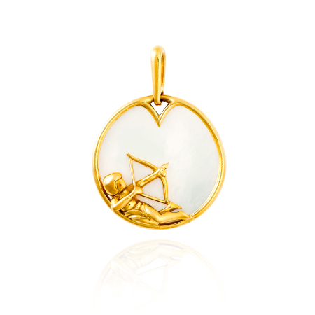 Stamp of Feldman International Auctions Pendentif GUBELIN zodiaque