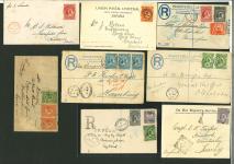 Stamp of Nigerias » Niger Coast Protectorate Niger coast 1894-98 cover accumulation