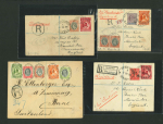 Stamp of Nigerias » Southern Nigeria Niger Coast/ Southern Nigeria 1900s cover accumulation