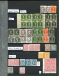 Stamp of Canada » Canada and Provinces Collections Canada Provinces 1860-71 mint range on stock sheets