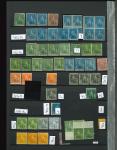 Stamp of Barbados Barbados 1852-1935 mint collection on stock pages