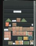 Stamp of Canada » Newfoundland Newfoundland 1857-1935 range of mint material on stock pages