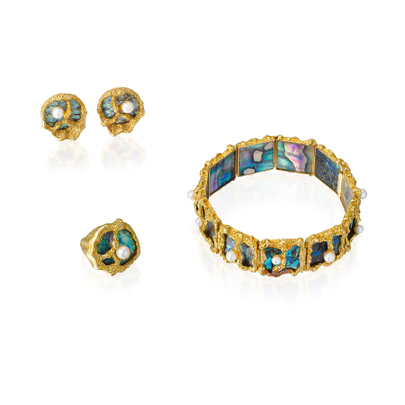 Stamp of Feldman International Auctions Ensemble GUBELIN - Gilbert Albert