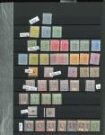 Stamp of Gold Coast Gold Coast 1875-1935 mint collection on stock sheets