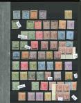 Stamp of Gibraltar Gibraltar 1886-1935 mint collection on stock sheets with plenty of premium material