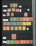 Stamp of Falkland Islands 1878-1935 mint collection neatly presented on stock
