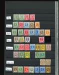 Stamp of Cayman Islands Cayman Islands 1900-35 comprehensive mint range on stock leaves