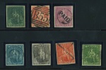 Stamp of Mauritius » 1858-62 Britannia Issues (SG 26-35) Mauritius 1858-62 Britannia used group