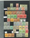 Stamp of New Guinea New Guinea 1914-35 range of mint issues on stock sheets
