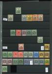 Stamp of Togo Togo 1914-15 mint range on stock page
