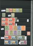 Stamp of Swaziland Swaziland 1888-1935 useful little mint range on stock sheet