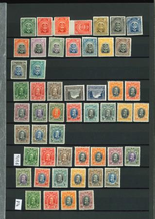 Stamp of Northern Rhodesia Northern Rhodesia 1924-35 attractive little mint range on stock sheet